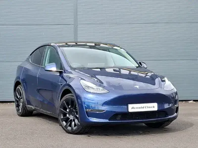 Used Tesla Model Y Long Range AWD 11 kW (15 HP) 2023 Blue SUV
