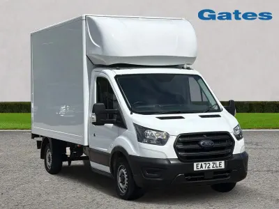Used Ford Transit 130 HP (95 kW) 2022 White Cabriolet