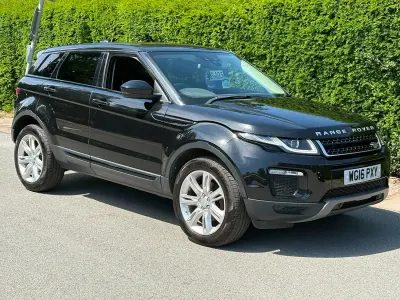 Used Land Rover Range Rover evoque SE 2016 Black Estate