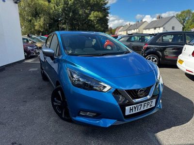 Used Nissan Micra N-Connecta 2017 Blue Hatchback
