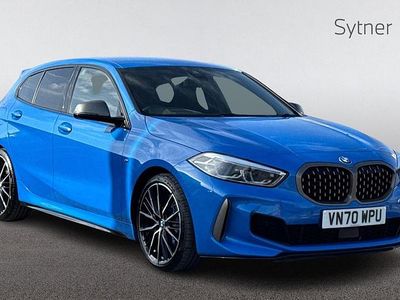 Used BMW M135 M Sport 302 HP (222 kW) 2020 Blue Hatchback