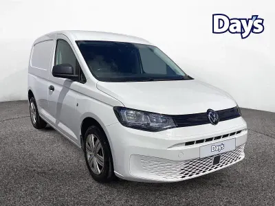 Used VW Caddy S 122 HP (89 kW) 2022 White MPV