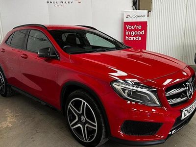 Used Mercedes GLA220 AMG line 170 HP (125 kW) 2015 Red SUV