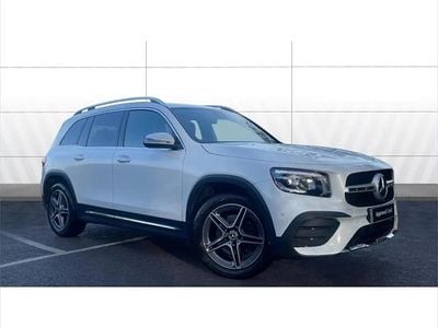 White Used 2022 Mercedes GLB200 AMG Line Premium SUV | £27,778 (Fair price)