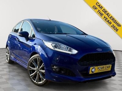 Used Ford Fiesta ST-Line 101 HP (74 kW) 2017 Blue Hatchback