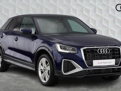 Used Audi Q2 S-Line 150 HP (110 kW) 2024 Navarra blue SUV