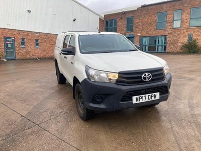 White Used 2017 Toyota HiLux Active Pickup | £7,990 (Expensive)