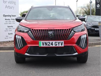 Używany Peugeot e-2008 GTi 100 kW (136 KM) 2024 Czerwony SUV