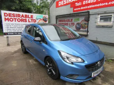 Used Vauxhall Corsa SRi 90 HP (66 kW) 2019 Blue Hatchback