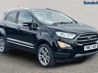 Used Ford Ecosport Titanium 125 HP (91 kW) 2018 Black SUV