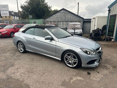 used Mercedes E220 E-Class 2.1CDI AMG Sport Cabriolet 2dr Diesel G-Tronic+ Euro 5 (s/s) (170 ps)