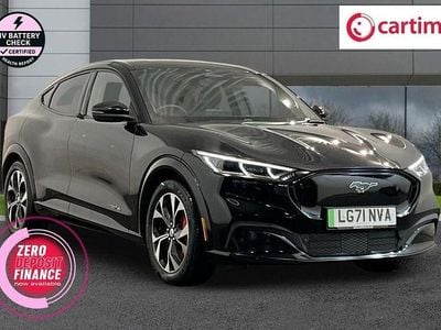Black Used 2021 Ford Mustang Mach-E Standard Range SUV | £21,850 (Fair price)