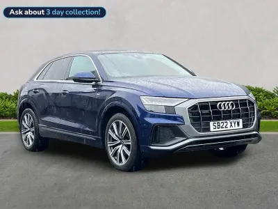 Used Audi Q8 Comfort 286 HP (210 kW) 2022 Blue SUV
