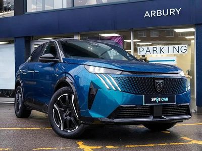 Blue Used 2025 Peugeot e-3008 GT SUV | £24,791 (Fair price)