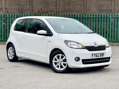 Used Skoda Citigo Elegance 75 HP (55 kW) 2012 White Hatchback