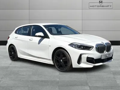 Used BMW 118 M Sport 140 HP (102 kW) 2020 White Hatchback