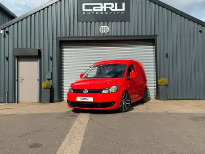 Used VW Caddy Startline 102 HP (75 kW) 2013 Red MPV