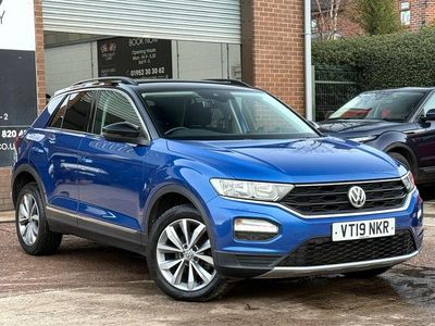 Used VW T-Roc Design 150 HP (110 kW) 2019 Blue SUV