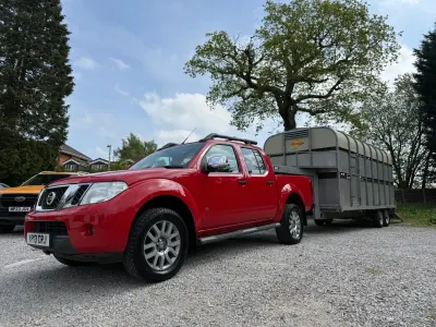 Używany Nissan Navara 228 KM (167 kW) 2013 Czerwony Pickup