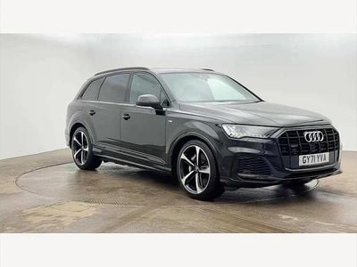 Used Audi Q7 Black Edition 334 HP (245 kW) 2021 Black SUV