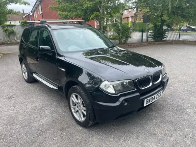 Used BMW X3 2004 Black SUV