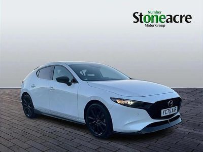 White New 2025 Mazda 3 Homura-Line Hatchback | £23,495 (Fair price)