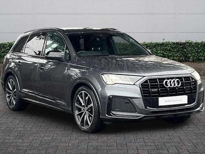 Grey Used 2020 Audi Q7 Black Edition SUV | £36,495 (Fair price)