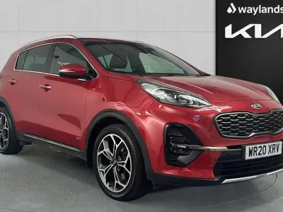 Used Kia Sportage GT-Line 177 HP (130 kW) 2020 Red SUV