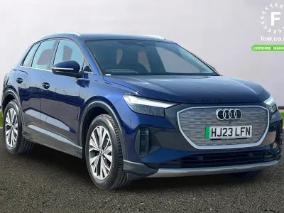 Used Audi Q4 e-tron Sport 125 kW (170 HP) 2022 Blue SUV