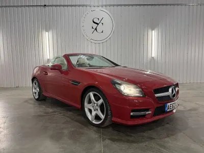 Used Mercedes SLK250 AMG 204 HP (150 kW) 2013 Red Cabriolet