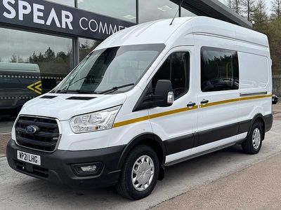 Used Ford Transit Trend 130 HP (95 kW) 2021 White Van