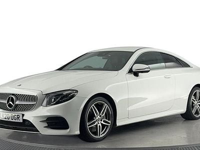 White Used 2020 Mercedes E300 AMG Line Premium Coupe | £22,260 (Good price)