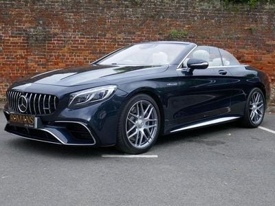 Blue Used 2018 Mercedes S63 AMG AMG Cabriolet | £74,995