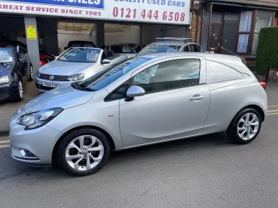 Used Vauxhall Corsa Sportive 95 HP (69 kW) 2016 Silver Van