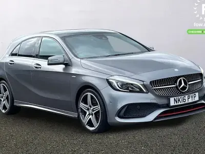 Used Mercedes A250 Premium 218 HP (160 kW) 2016 Grey Hatchback