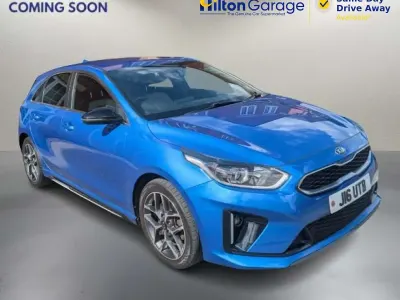 Used Kia Ceed GT-Line 136 HP (100 kW) 2020 Blue Hatchback