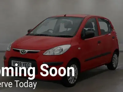 Used Hyundai i10 Classic 78 HP (57 kW) 2009 Red Hatchback