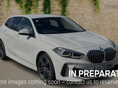 Used BMW 118 M Sport 136 HP (100 kW) 2023 White Hatchback