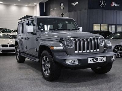 Used 2020 Jeep Wrangler Unlimited Overland SUV | £34,989 (Fair price)