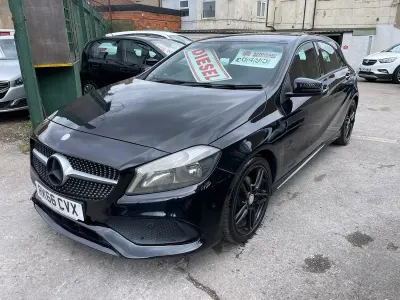 Used Mercedes A180 Executive 2016 Black Hatchback