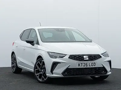New Seat Ibiza FR Sport 95 HP (69 kW) 2026 White Hatchback