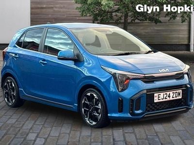 Used Kia Picanto GT-Line 62 HP (45 kW) 2024 Blue Hatchback