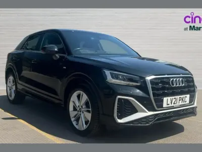 Used Audi Q2 S-Line 147 HP (108 kW) 2021 Black SUV