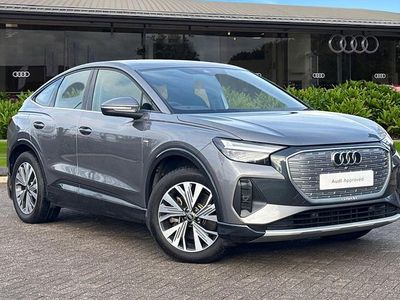 Grey Used 2024 Audi Q4 Sportback e-tron Sport SUV | £32,150 (Super price)
