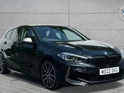 Used BMW M135 Shadowline 302 HP (222 kW) 2022 Black Hatchback