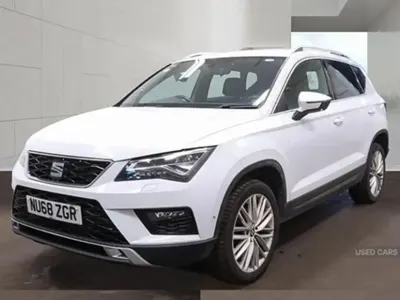 Used Seat Ateca XCELLENCE 150 HP (110 kW) 2018 White SUV