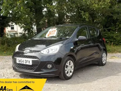 Used Hyundai i10 SE 67 HP (49 kW) 2014 Black Hatchback