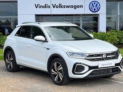Used VW T-Roc R-line 150 HP (110 kW) 2023 White SUV