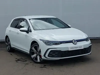 Used VW Golf VIII GTE 245 HP (180 kW) 2021 White Hatchback