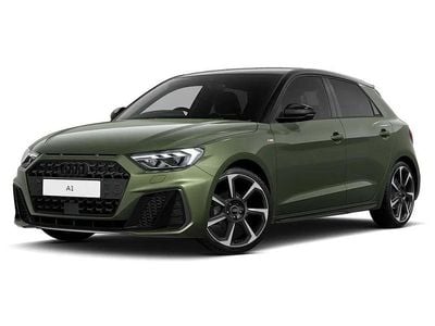 New Audi A1 Sportback Black Edition 2026 Green Hatchback
